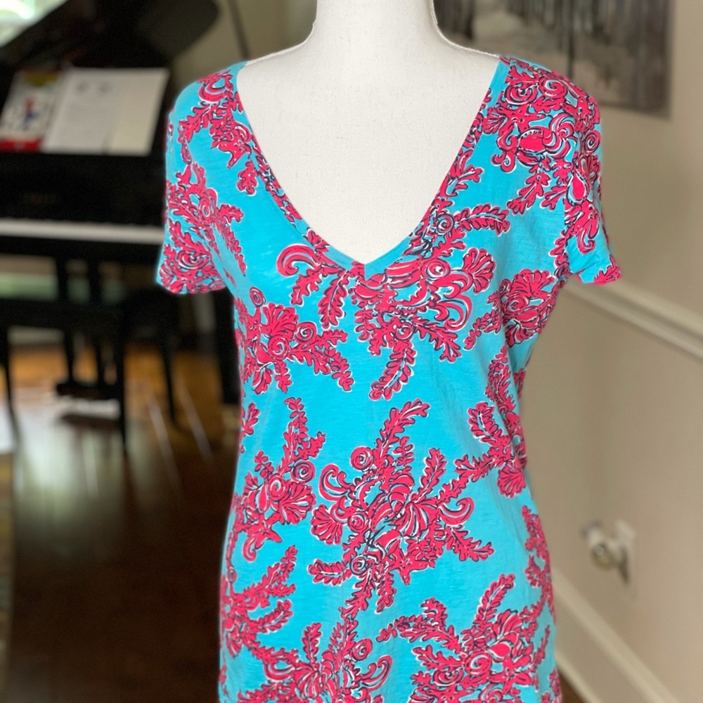 Lilly Pulitzer Michele Rhode Island Reef Searulean